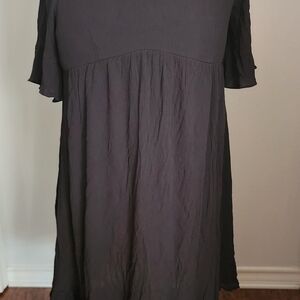 Maternity Black Airy Women's Dress